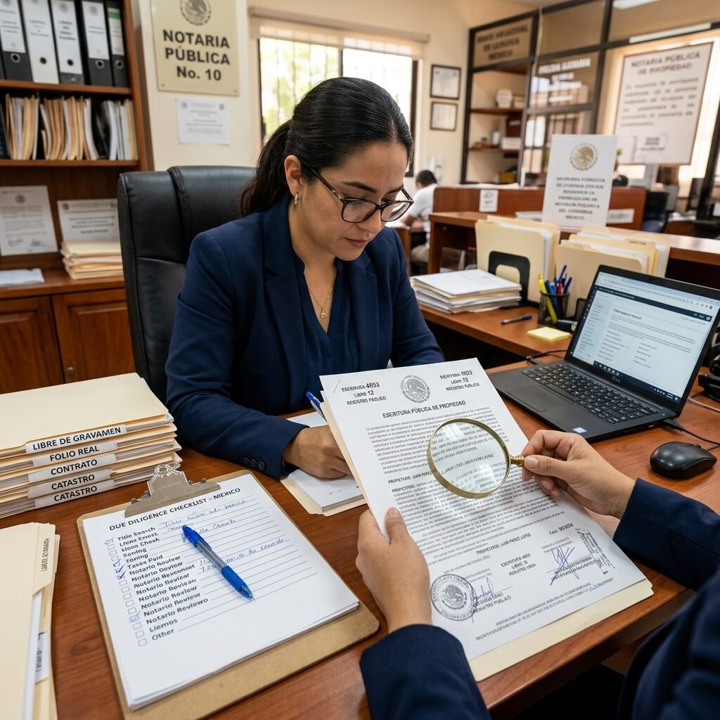 Due Diligence Checklist for Buying Property in Mexico: 15 Steps for Foreign Buyers (2026)